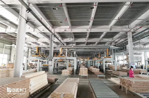 佳誠鈺景木門 新型uv生產(chǎn)線和重砂機 打造更高產(chǎn)品質(zhì)量